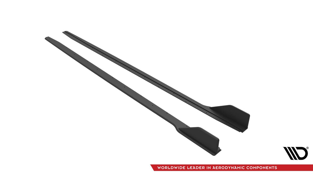 Maxton Design Street Pro Street+ Seitenschweller Leisten V.2 passend für Ford Mustang GT Mk6 Facelift