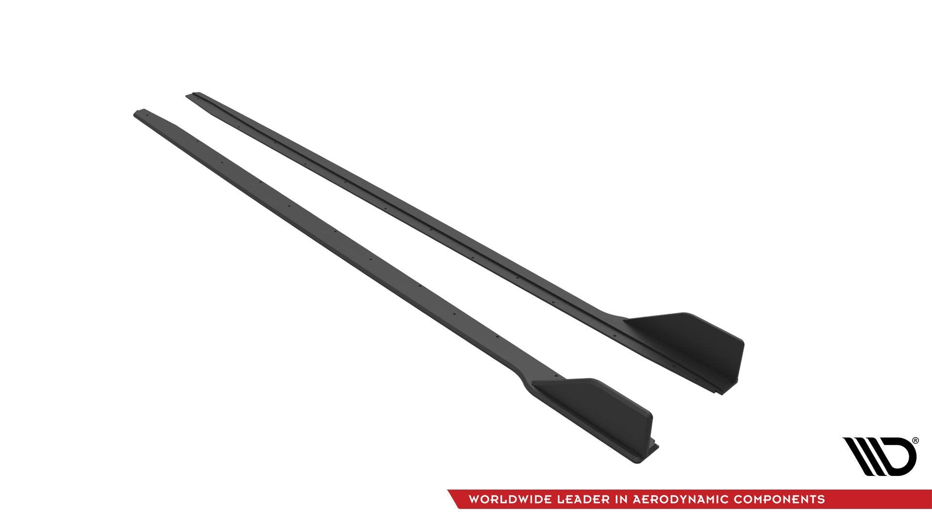 Maxton Design Street Pro Street+ Seitenschweller Leisten V.2 passend für Ford Mustang GT Mk6 Facelift