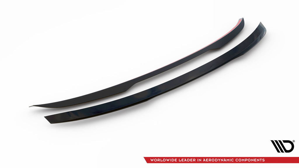 Maxton Design Spoiler CAP passend für Audi S8 D4 schwarz Hochglanz