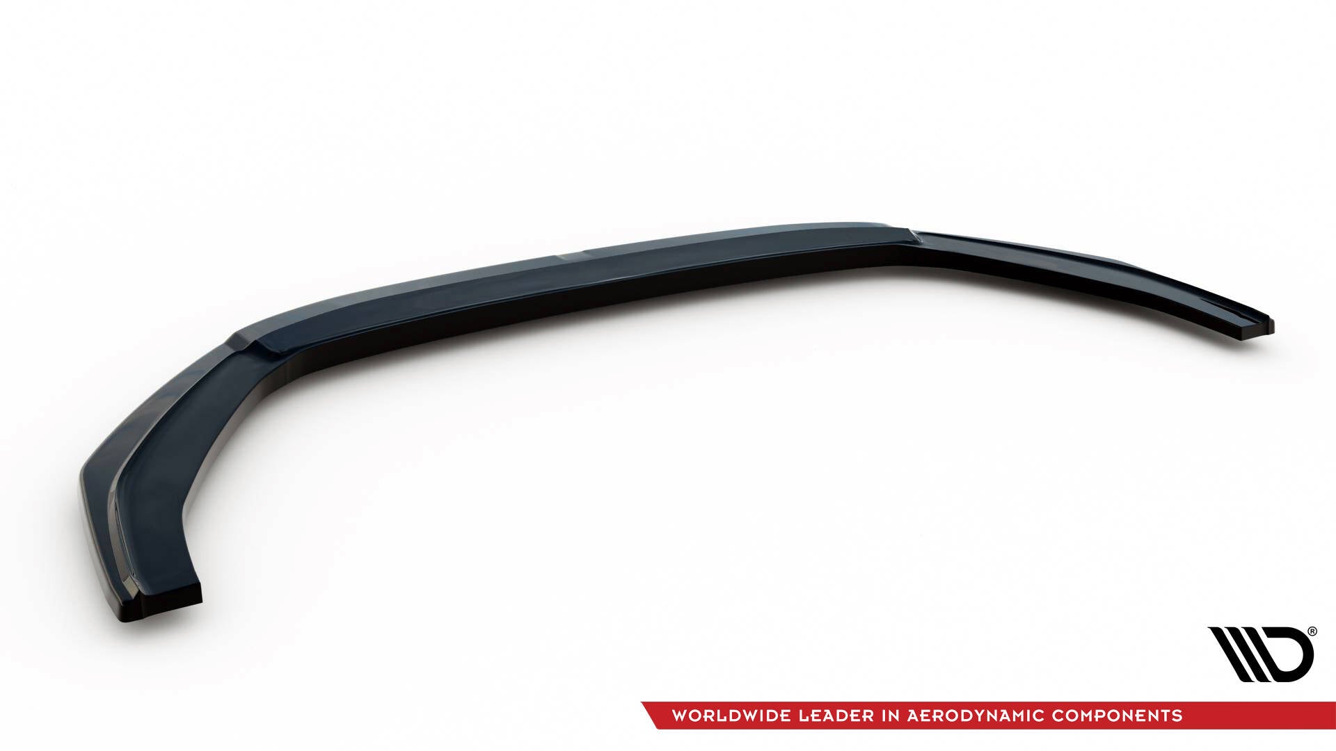 Maxton Design Street+ Spoilerlippe Front Ansatz V.2 passend für AUDI RS4 B9 schwarz Hochglanz