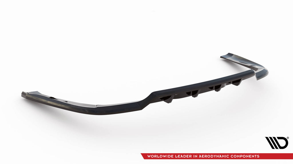 Maxton Design Street+ Mittlerer Diffusor RACE passend für Chrysler Pacifica Mk2 Facelift schwarz Hochglanz