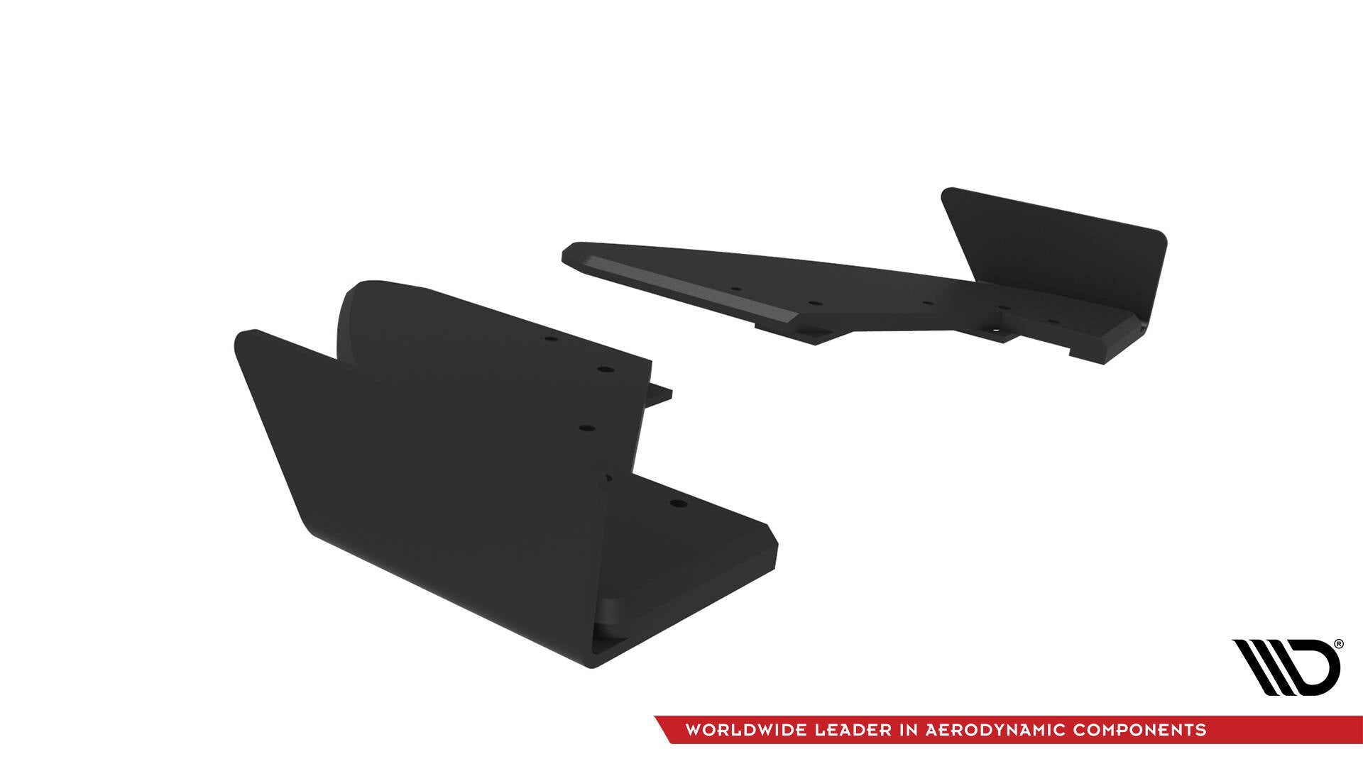 Maxton Design Street Pro Heck Ansatz Flaps Diffusor + Flaps passend für Audi TT S 8S Facelift schwarz Hochglanz