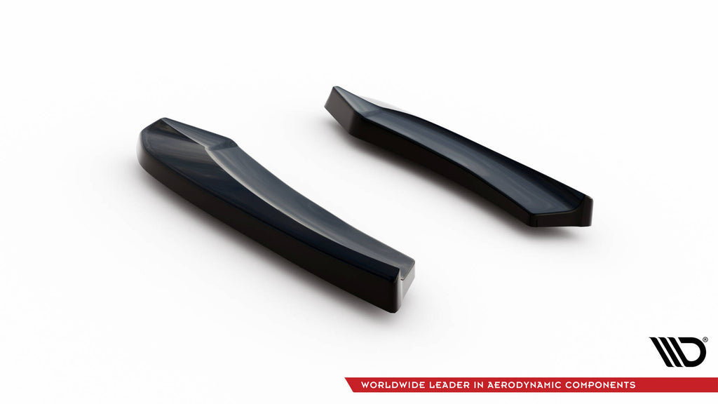 Maxton Design Heck Ansatz Flaps Diffusor passend für Kia Ceed GT Mk3 schwarz Hochglanz