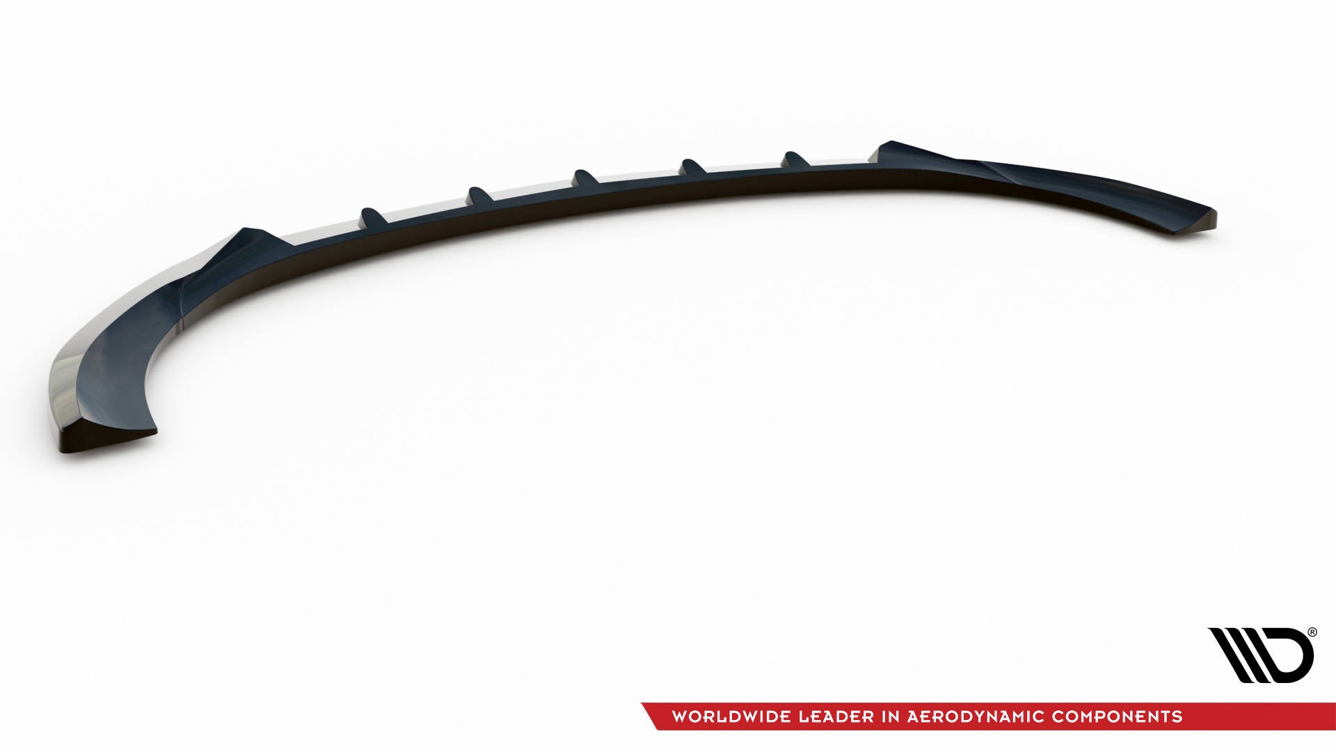 Maxton Design Street+ Spoilerlippe Front Ansatz V.2 passend für Mercedes-Benz E AMG-Line W213 Facelift schwarz Hochglanz