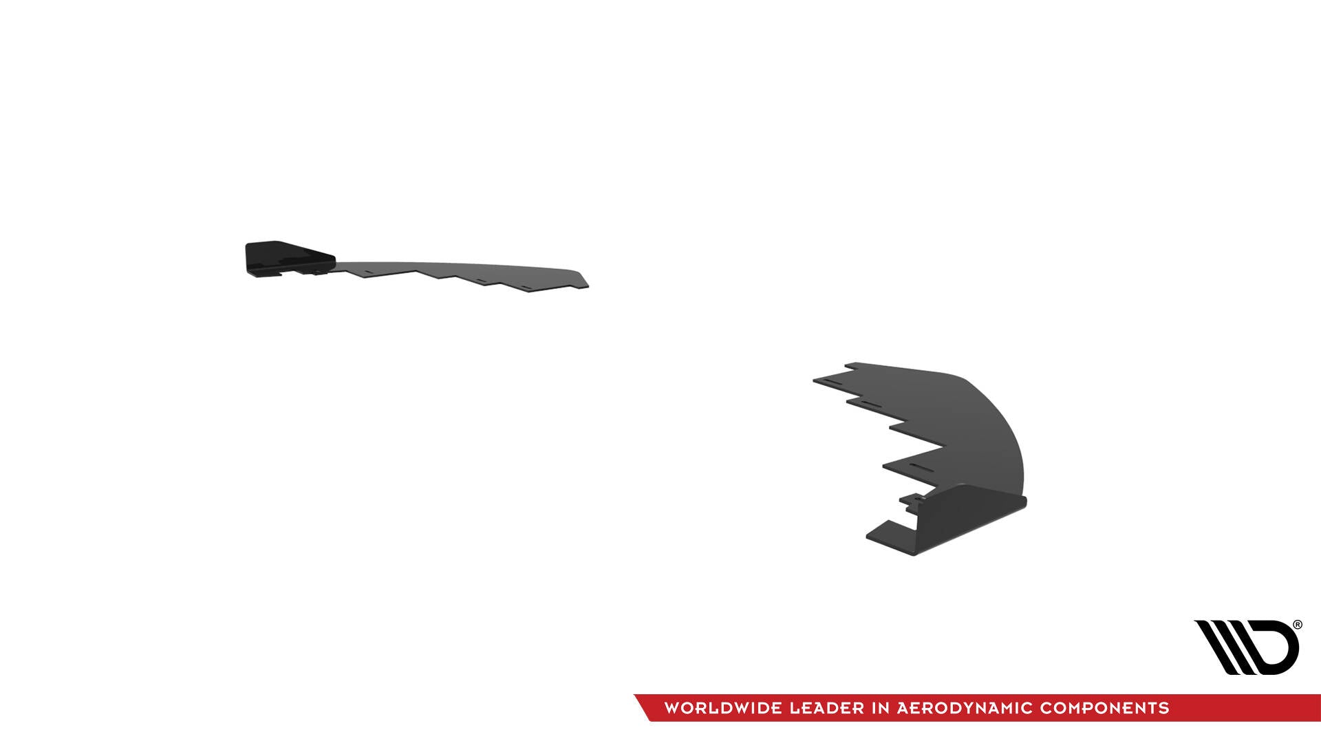 Maxton Design Front Stoßstange Flaps passend für Toyota GR86 Mk1 schwarz Hochglanz