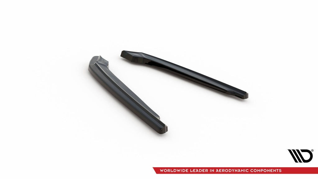 Maxton Design Heck Ansatz Flaps Diffusor passend für BMW 5er G30/ G31 M-Paket schwarz Hochglanz