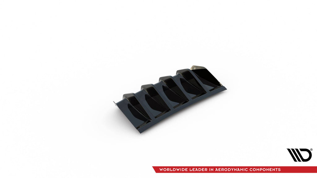 Maxton Design Diffusor Heck Ansatz V.2 passend für Cupra Formentor Mk1 Facelift schwarz Hochglanz