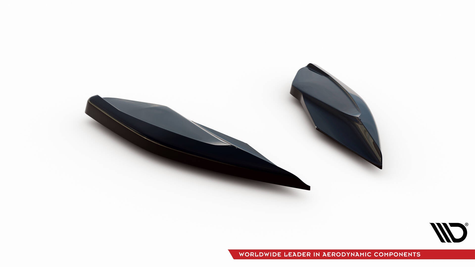 Maxton Design Heck Ansatz Flaps Diffusor V.2 passend für Cupra Leon Hatchback Mk1 schwarz Hochglanz