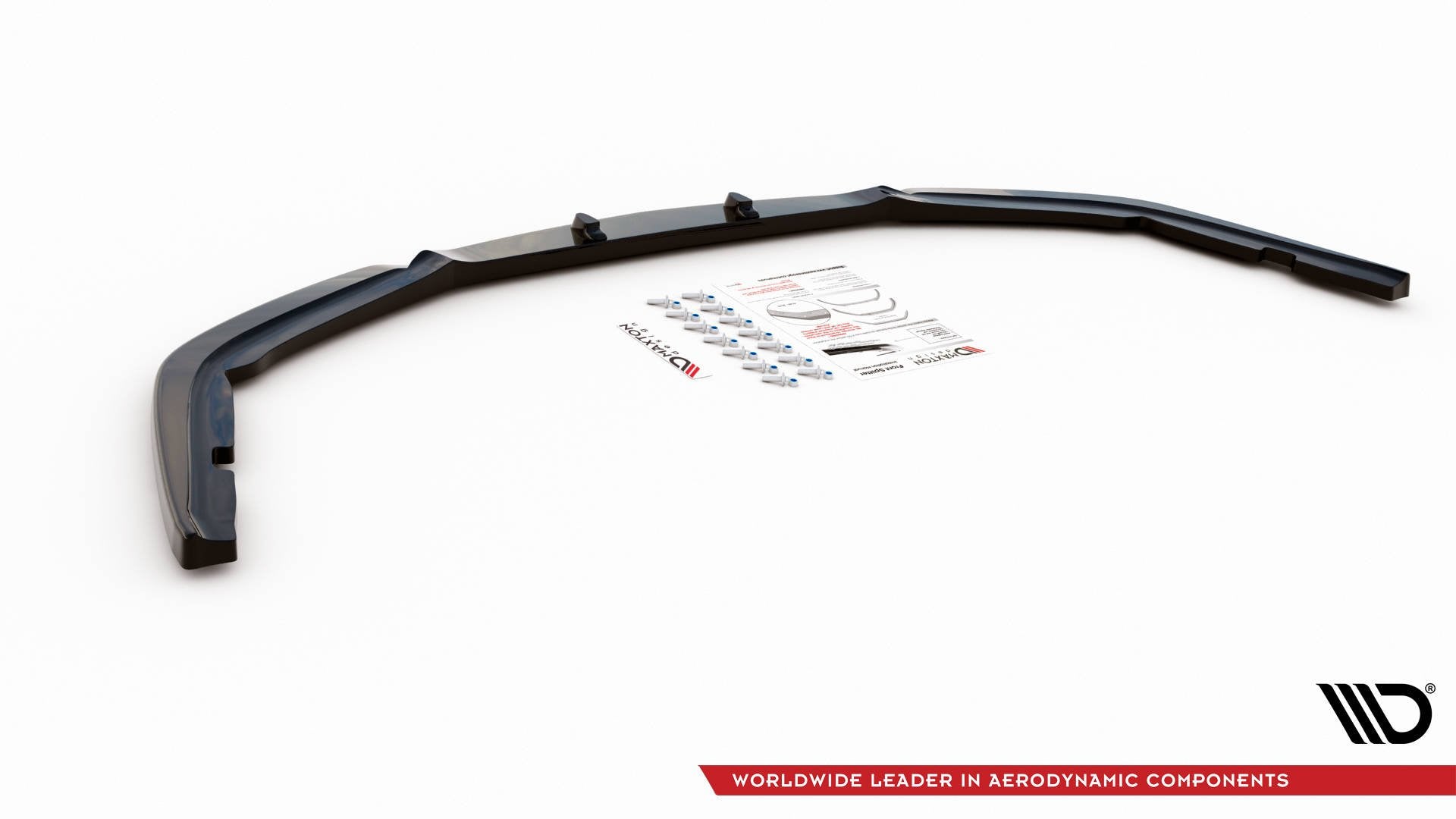 Maxton Design Front Ansatz V.3 für Honda Accord Mk7 Type-S schwarz matt