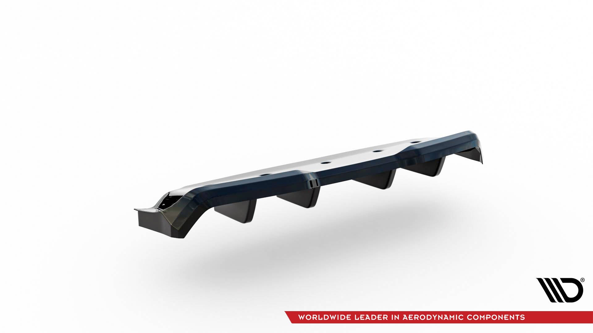 Maxton Design Street+ Mittlerer Diffusor RACE passend für Nissan GTR R35 Facelift schwarz Hochglanz