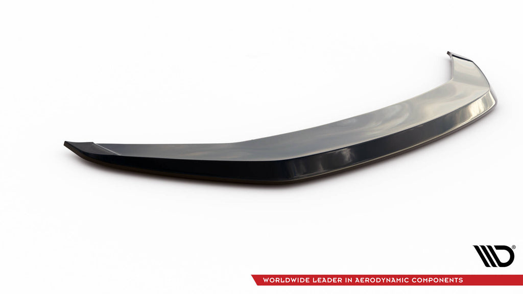 Maxton Design Street+ Spoilerlippe Front Ansatz V.3 passend für Audi RS6 C8 / C8 Facelift schwarz Hochglanz