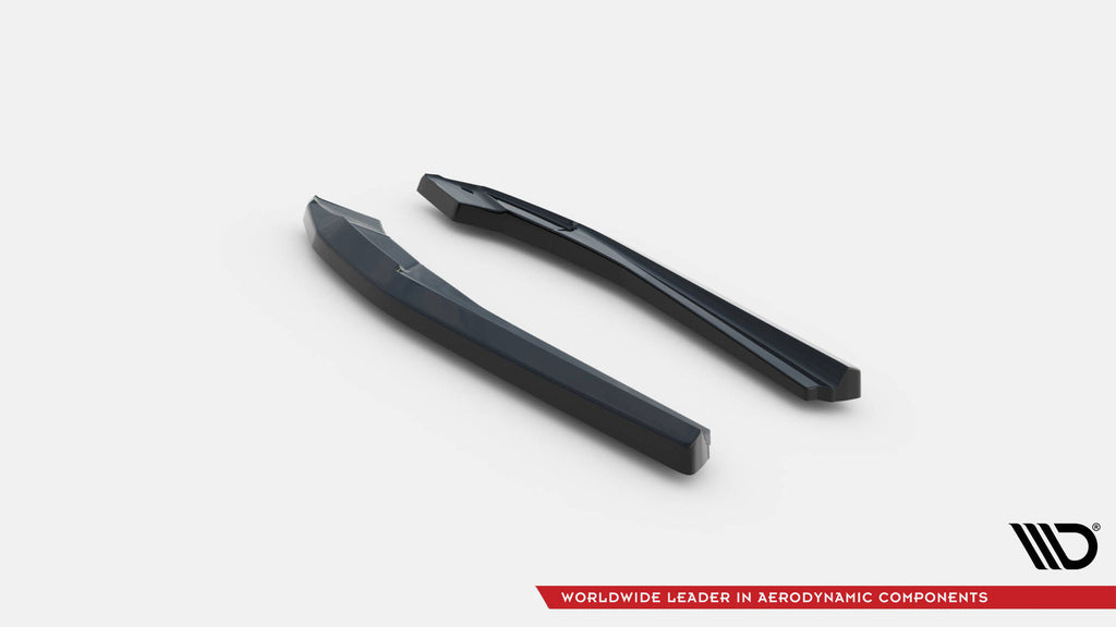 Maxton Design Heck Ansatz Flaps Diffusor V.3 passend für BMW M440i / 4 M-Paket Gran Coupe G26 schwarz Hochglanz