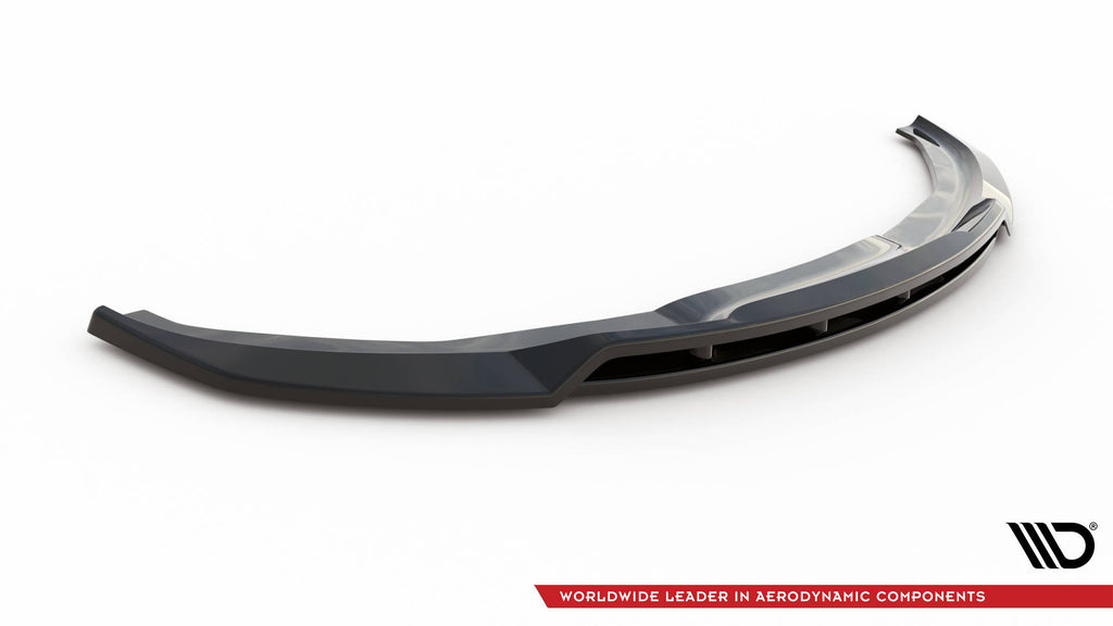 Maxton Design Street+ Spoilerlippe Front Ansatz passend für BMW 3er GT F34 schwarz Hochglanz