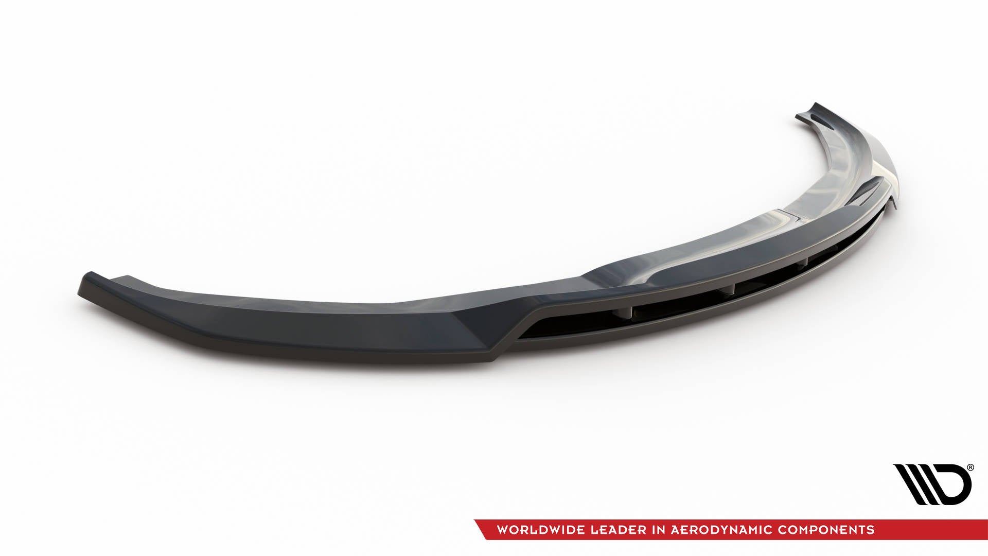 Maxton Design Street+ Spoilerlippe Front Ansatz passend für BMW 3er GT F34 schwarz Hochglanz
