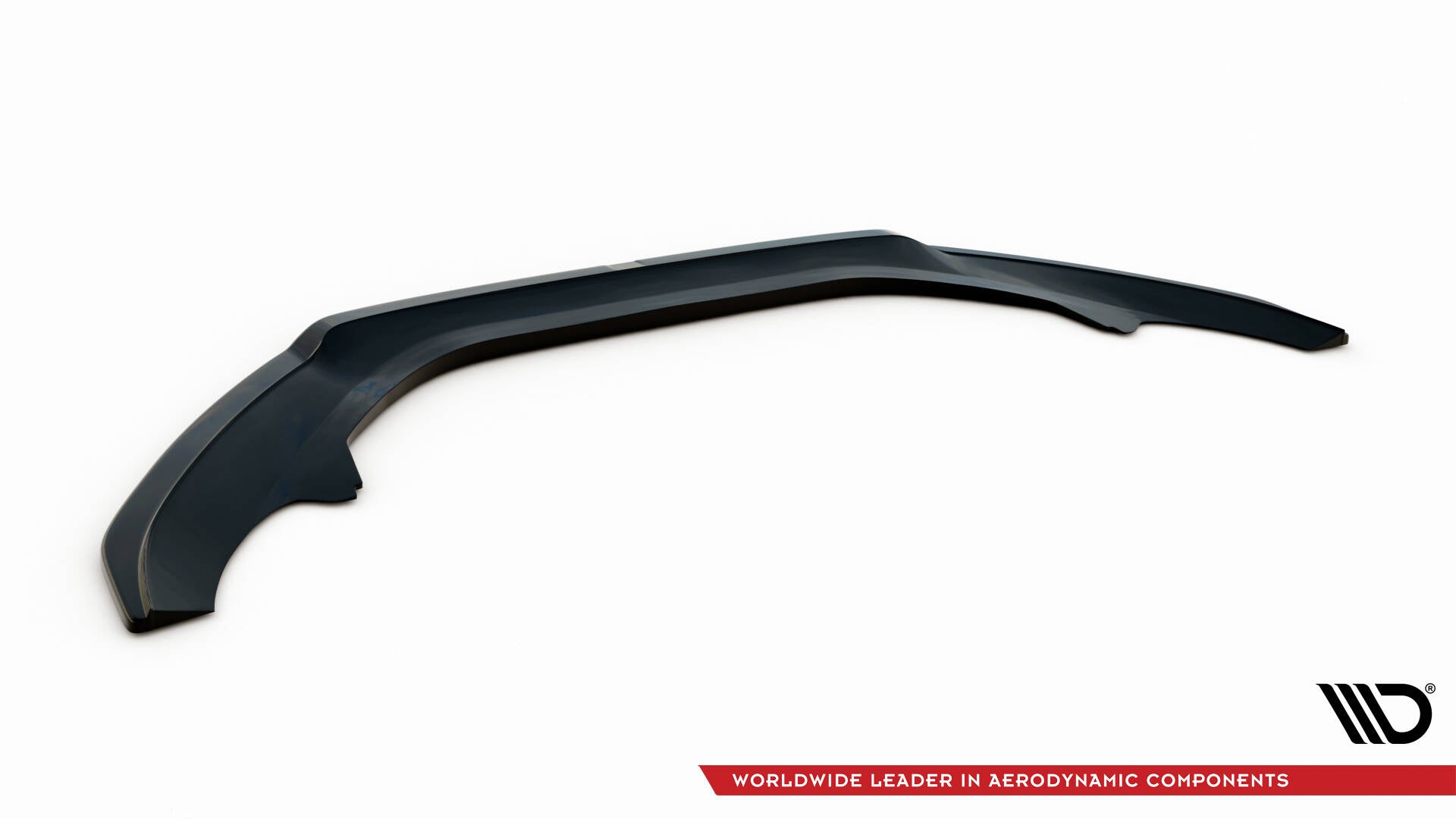 Maxton Design Street+ Spoilerlippe Front Ansatz V.1 passend für Audi A6 C7 schwarz Hochglanz