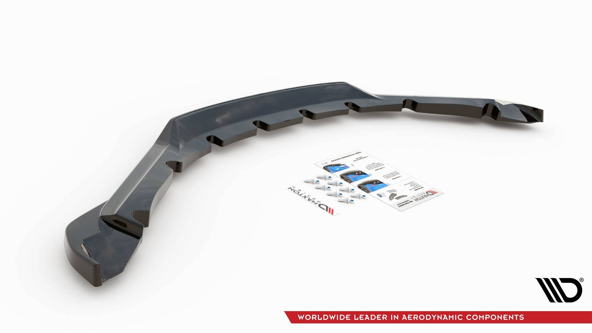 Maxton Design Heckansatz BMW i8 schwarz Hochglanz für BMW i8