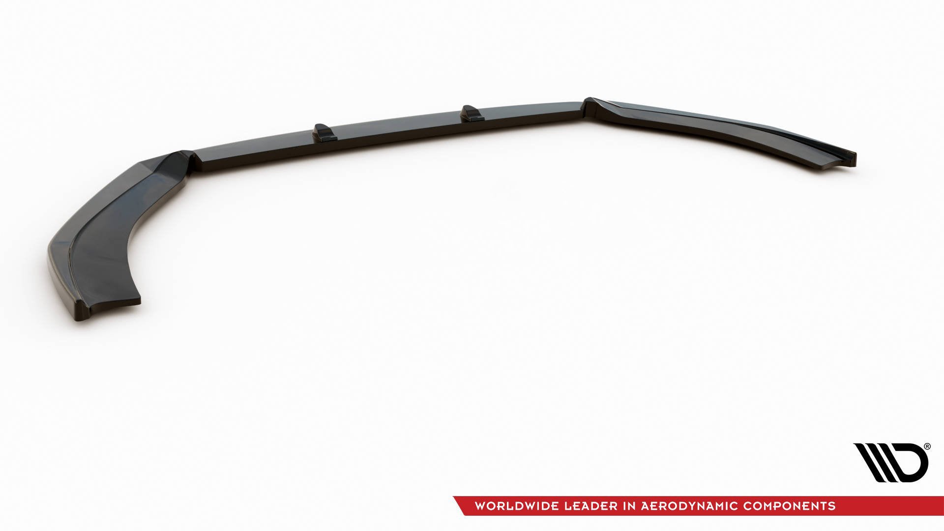Maxton Design Street+ Spoilerlippe Front Ansatz V.4 passend für Audi RS3 8V FL Sportback schwarz Hochglanz