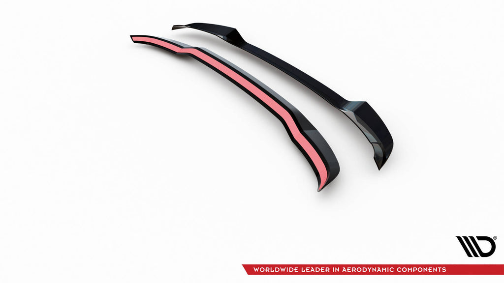 Maxton Design Spoiler CAP passend für BMW X3 G01 schwarz Hochglanz