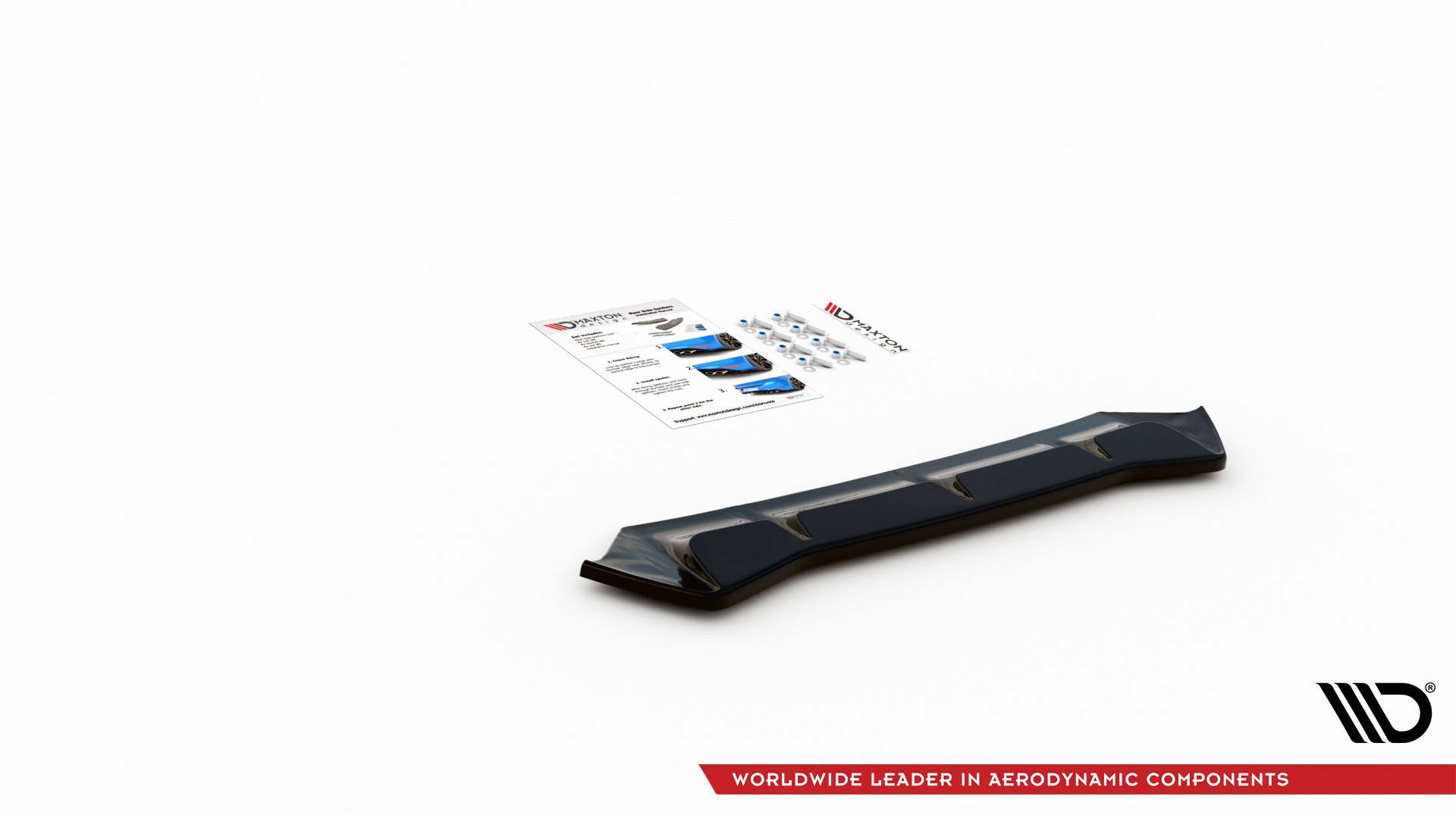 Maxton Design Heckansatz BMW M5 F90 schwarz Hochglanz für BMW M5 F90