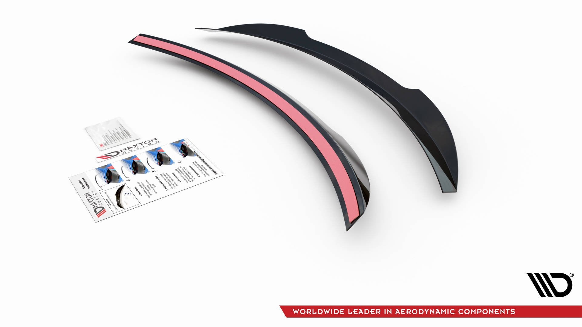 Maxton Design Spoiler CAP passend für Mercedes-AMG CLS 53 C257 schwarz Hochglanz