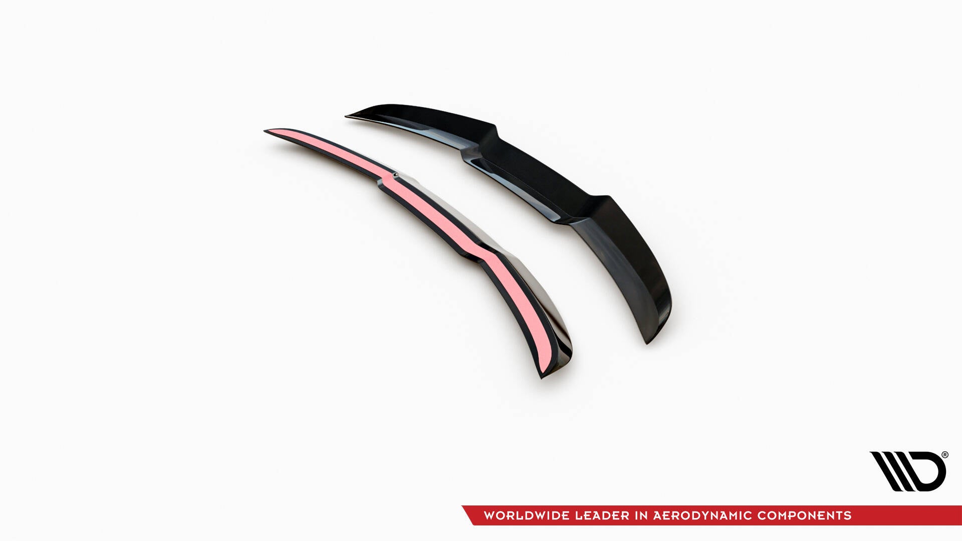 Maxton Design Spoiler CAP passend für Audi RS4 B9 Avant schwarz Hochglanz