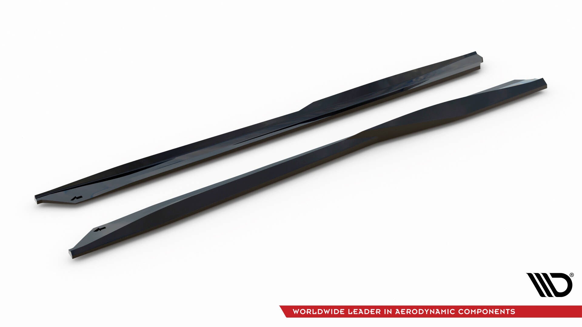 Maxton Design Street+ Seitenschweller Leisten passend für V.1 passend für Chevrolet Camaro SS Mk6 Facelift schwarz Hochglanz