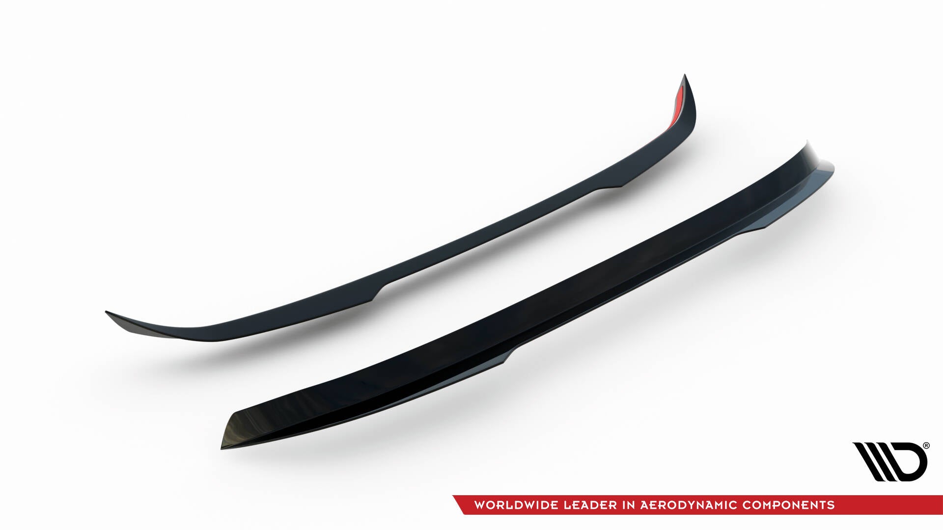 Maxton Design Spoiler CAP passend für Peugeot 207 Sport schwarz Hochglanz