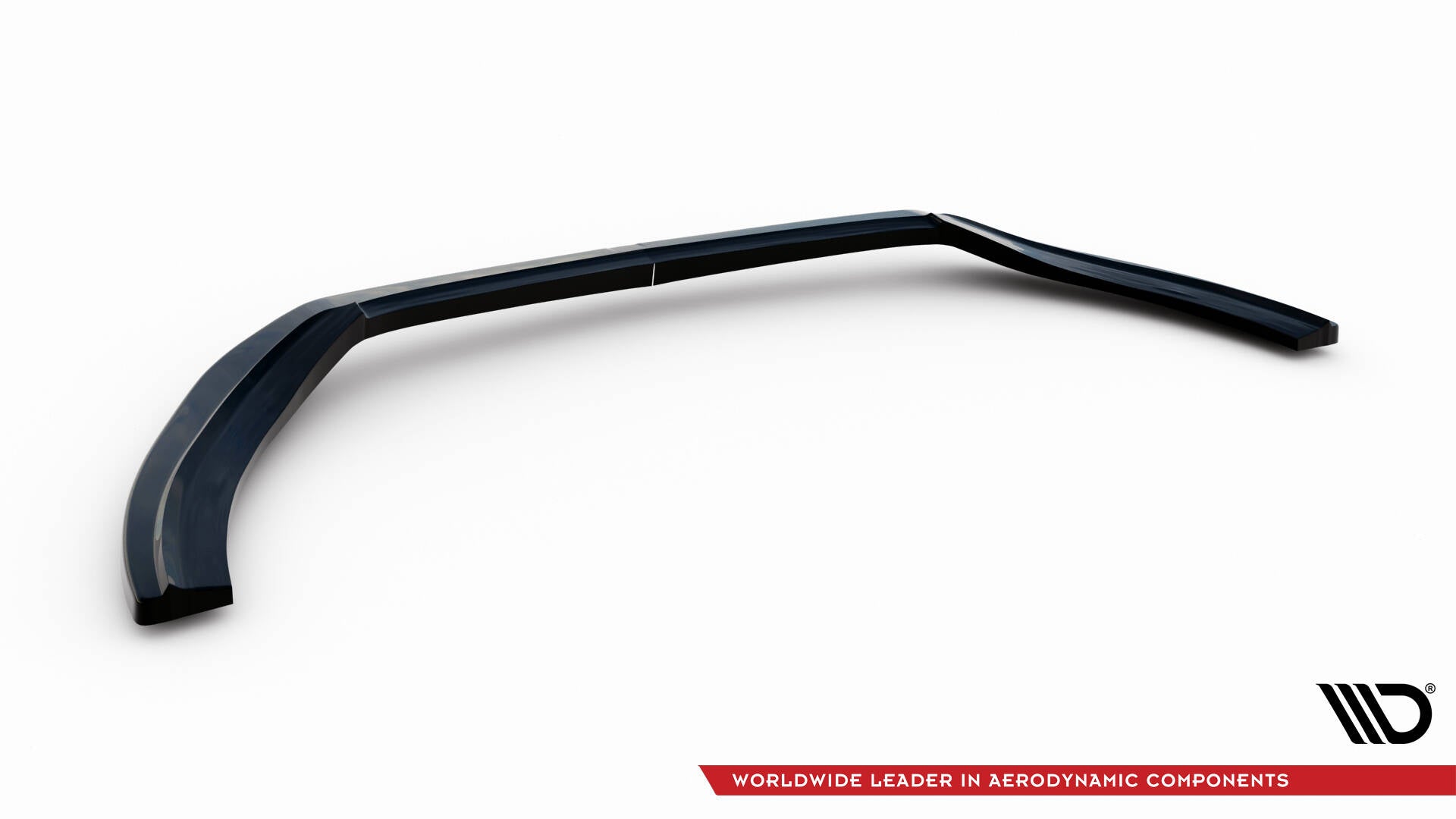 Maxton Design Street+ Spoilerlippe Front Ansatz V.1 passend für Mercedes-Benz S W222 schwarz Hochglanz