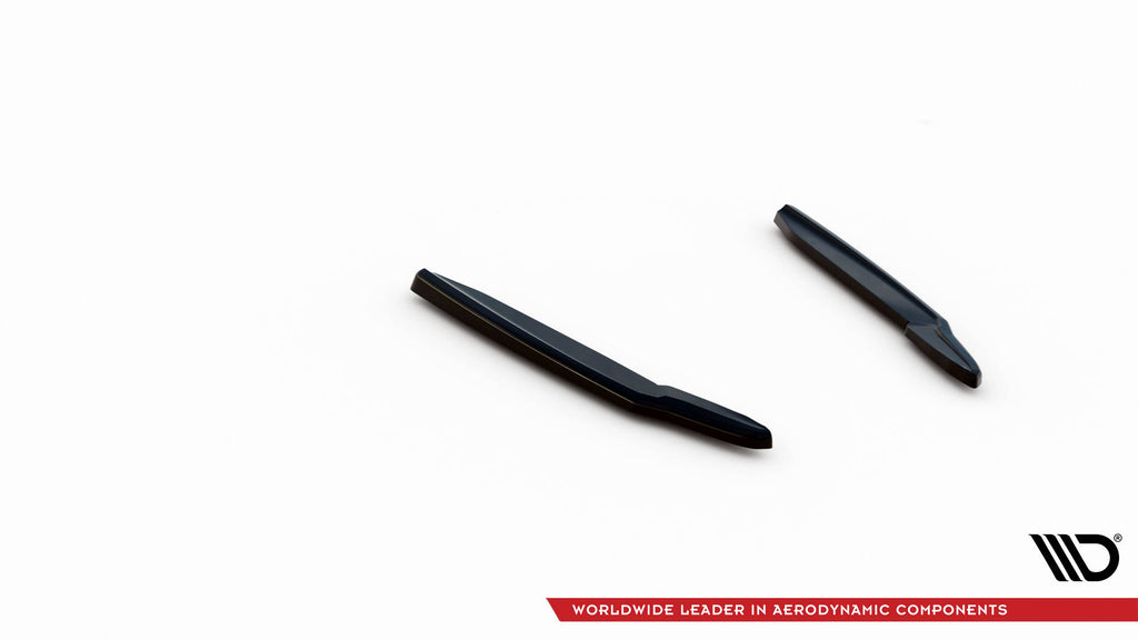 Maxton Design Heck Ansatz Flaps Diffusor passend für BMW 6er GT G32 M-Paket schwarz Hochglanz