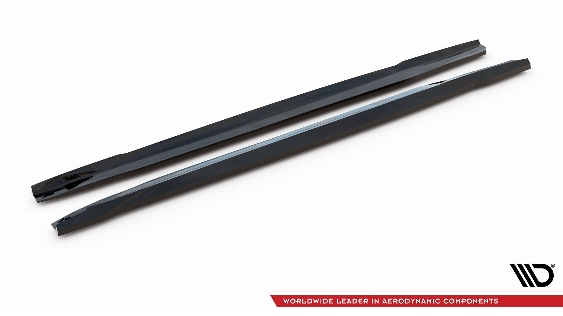 Maxton Design Street+ Seitenschweller Leisten passend für V.1 passend für BMW X5 M-Paket G05 Facelift schwarz Hochglanz