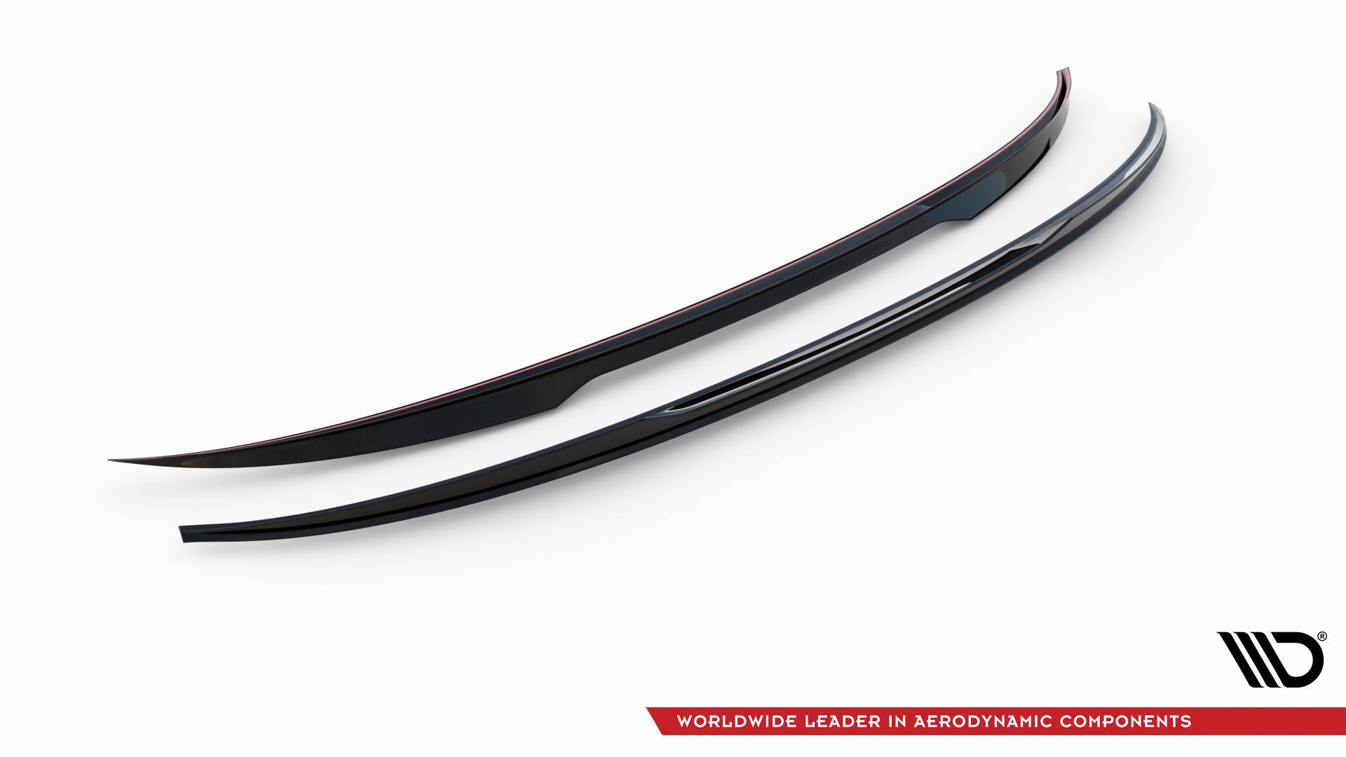 Maxton Design Spoiler CAP 3D passend für V.1 BMW X6 F16 M-Paket / X6 M F86 schwarz Hochglanz