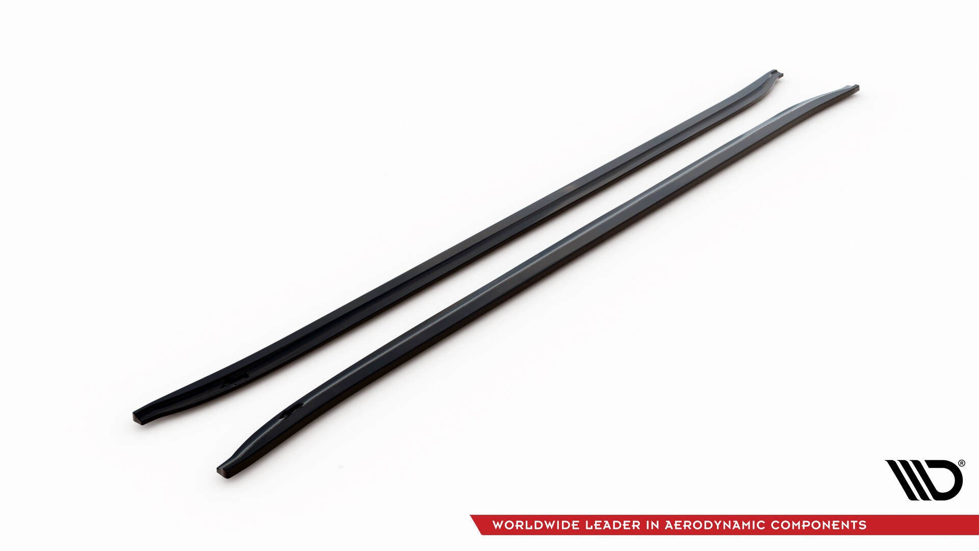 Maxton Design Street+ Seitenschweller Leisten passend für BMW 7 Long F02 schwarz Hochglanz