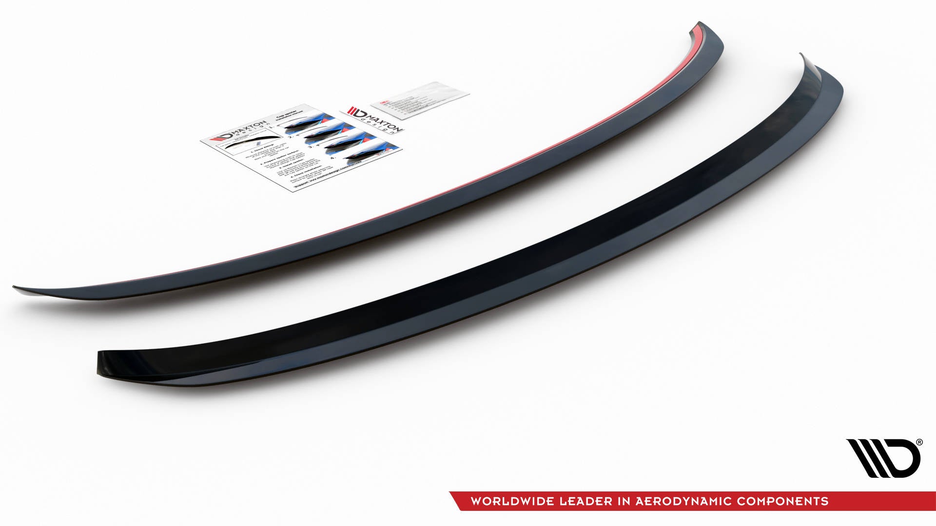 Maxton Design Spoiler CAP passend für Ford S-Max Mk1 Facelift schwarz Hochglanz
