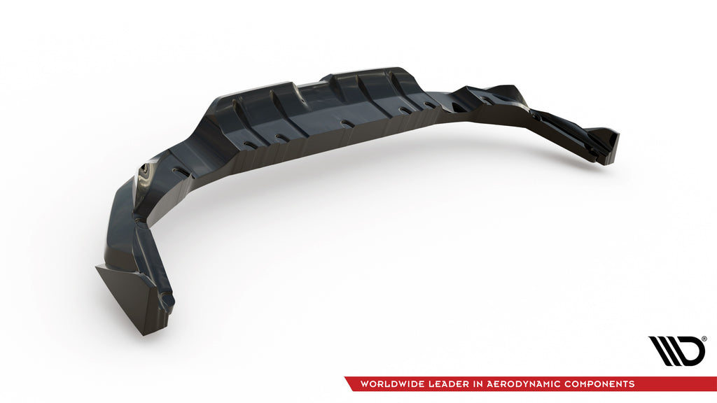Maxton Design Street+ Mittlerer Diffusor RACE passend für V.3 Subaru BRZ Mk2 schwarz Hochglanz