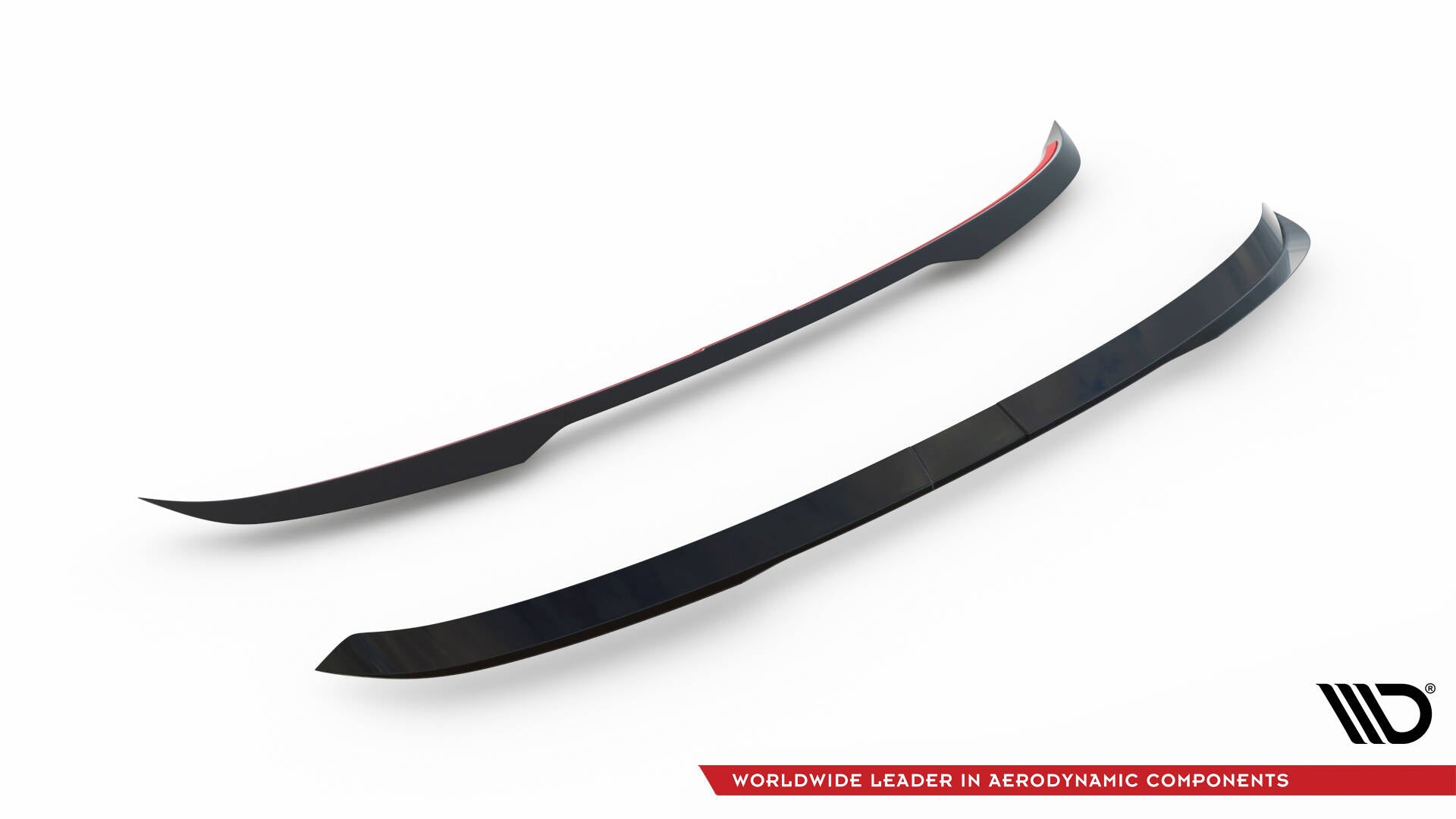 Maxton Design Spoiler CAP passend für Hyundai Kona N-Line Mk2 schwarz Hochglanz
