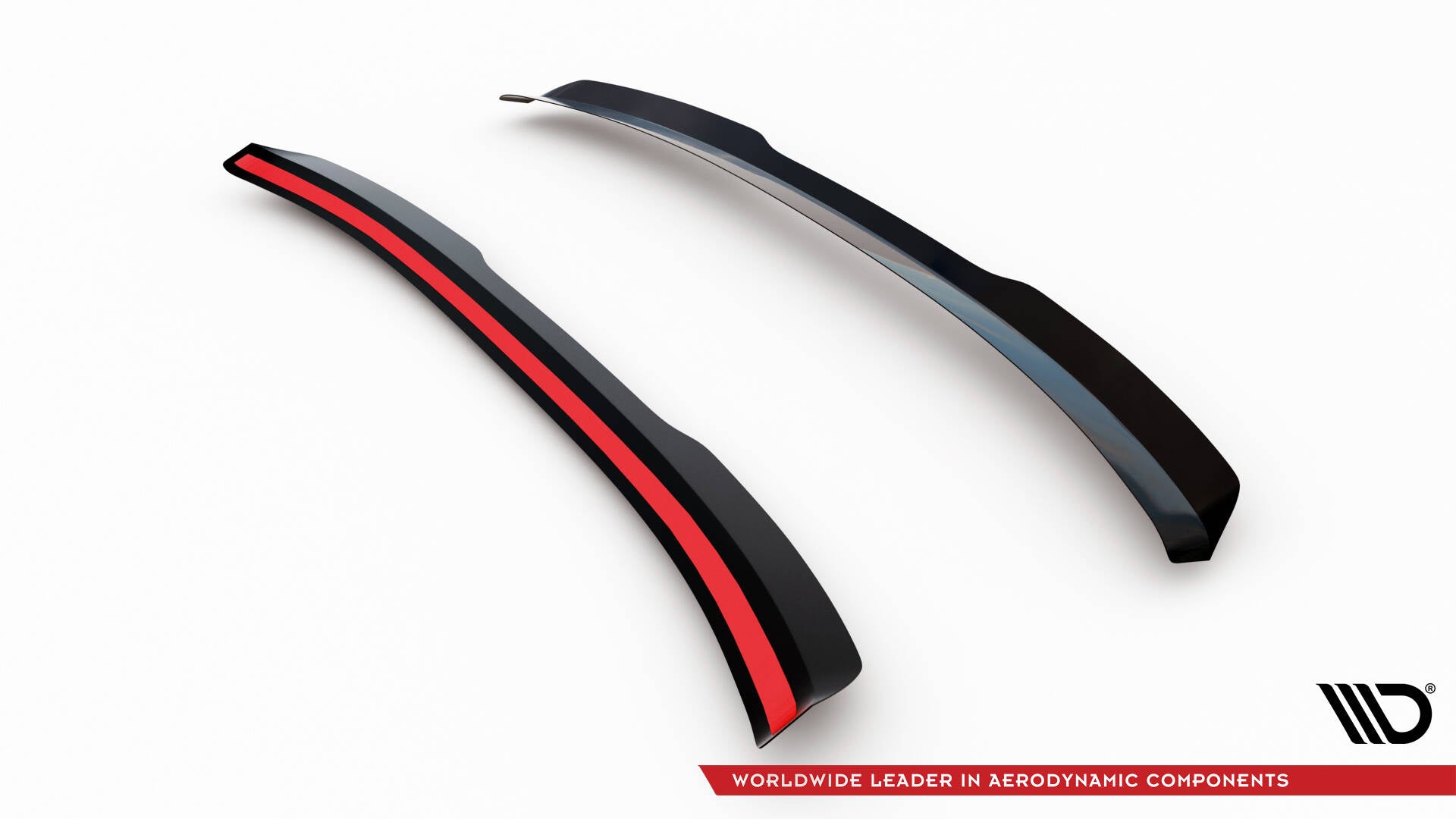 Maxton Design Spoiler CAP passend für Ford Focus ST Mk3 / Mk3 FL schwarz Hochglanz