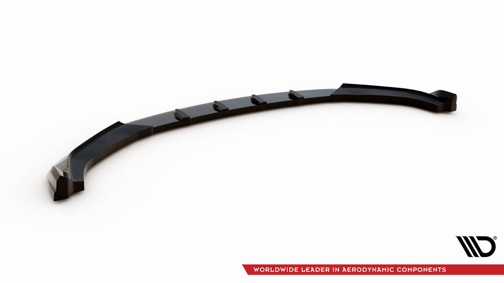 Maxton Design Street+ Spoilerlippe Front Ansatz Passend für Shelby F150 Super Snake Schwarz Hochglanz