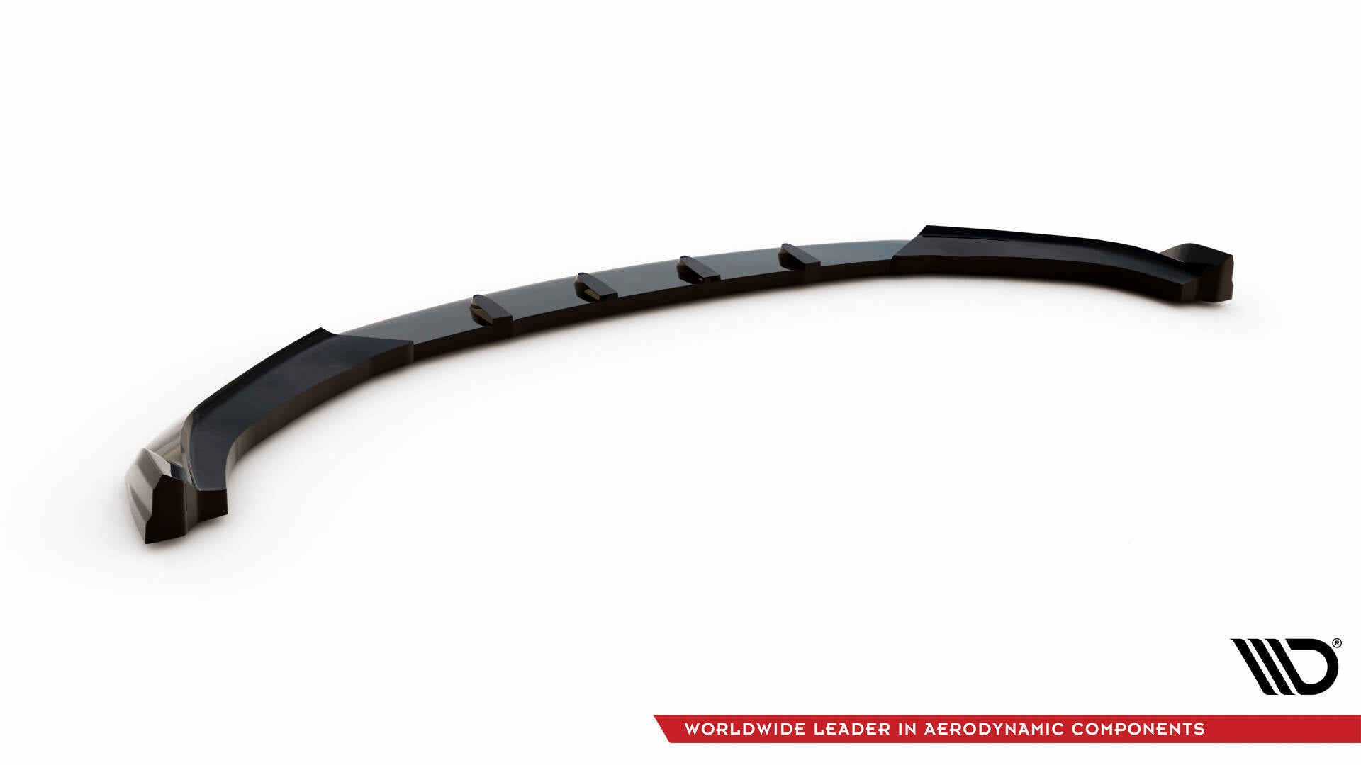 Maxton Design Street+ Spoilerlippe Front Ansatz Passend für Shelby F150 Super Snake Schwarz Hochglanz