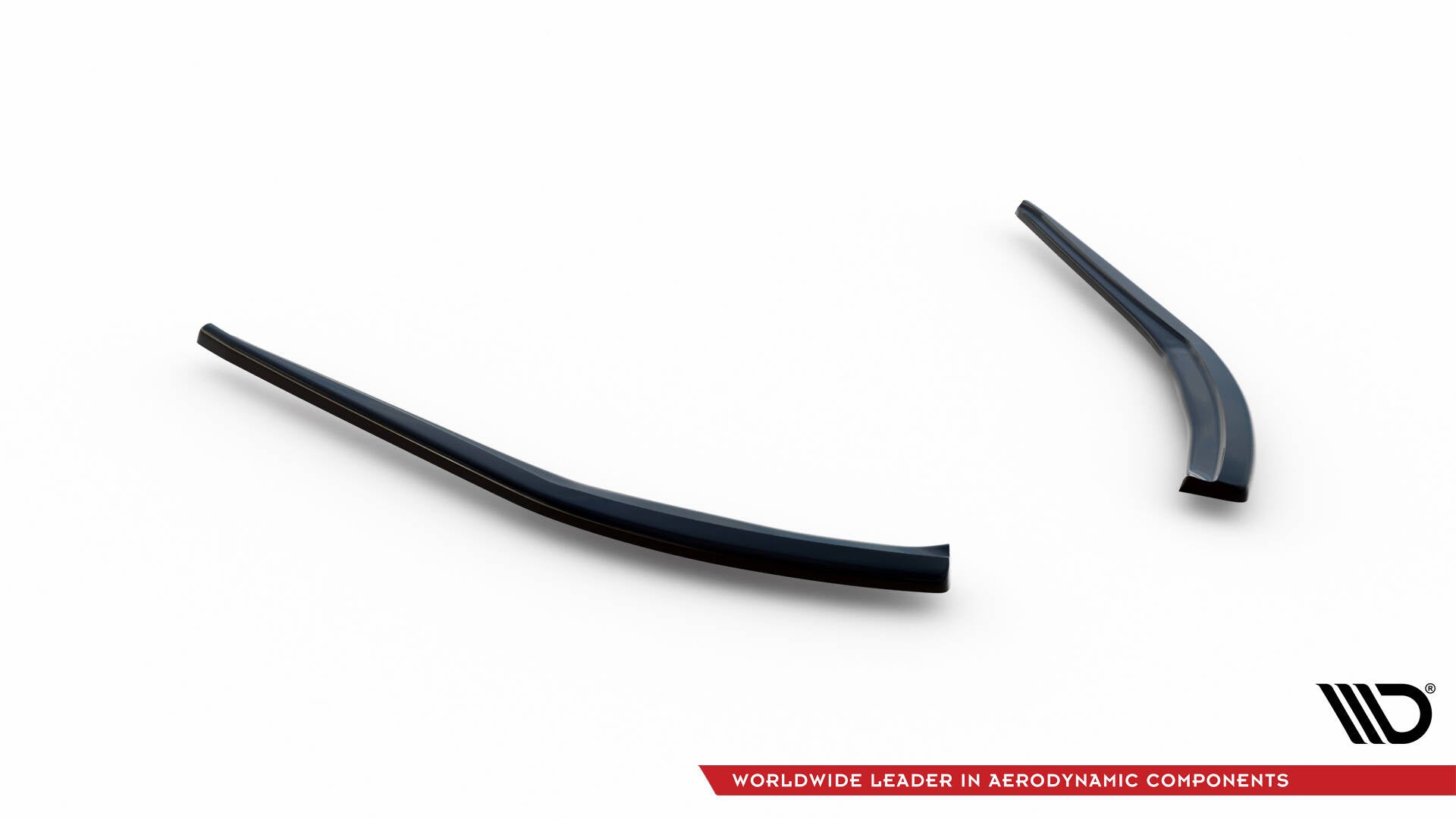 Maxton Design Heck Ansatz Flaps Diffusor passend für Jaguar XE R-Dynamic X760 Facelift schwarz Hochglanz