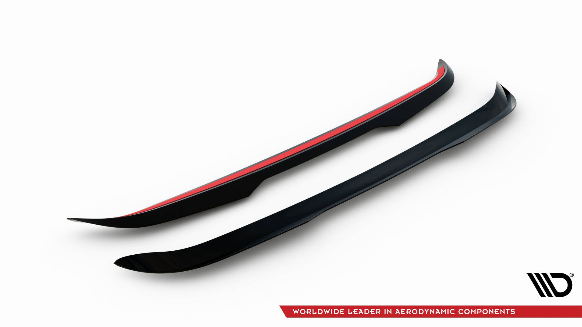 Maxton Design Spoiler CAP passend für Ford Kuga ST-Line Mk2 schwarz Hochglanz