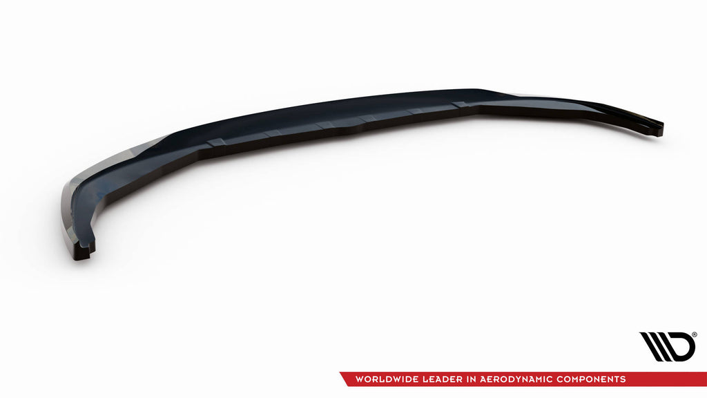 Maxton Design Street+ Spoilerlippe Front Ansatz V.2 passend für BMW 3er M340i / M-Paket G20 / G21 Facelift schwarz Hochglanz