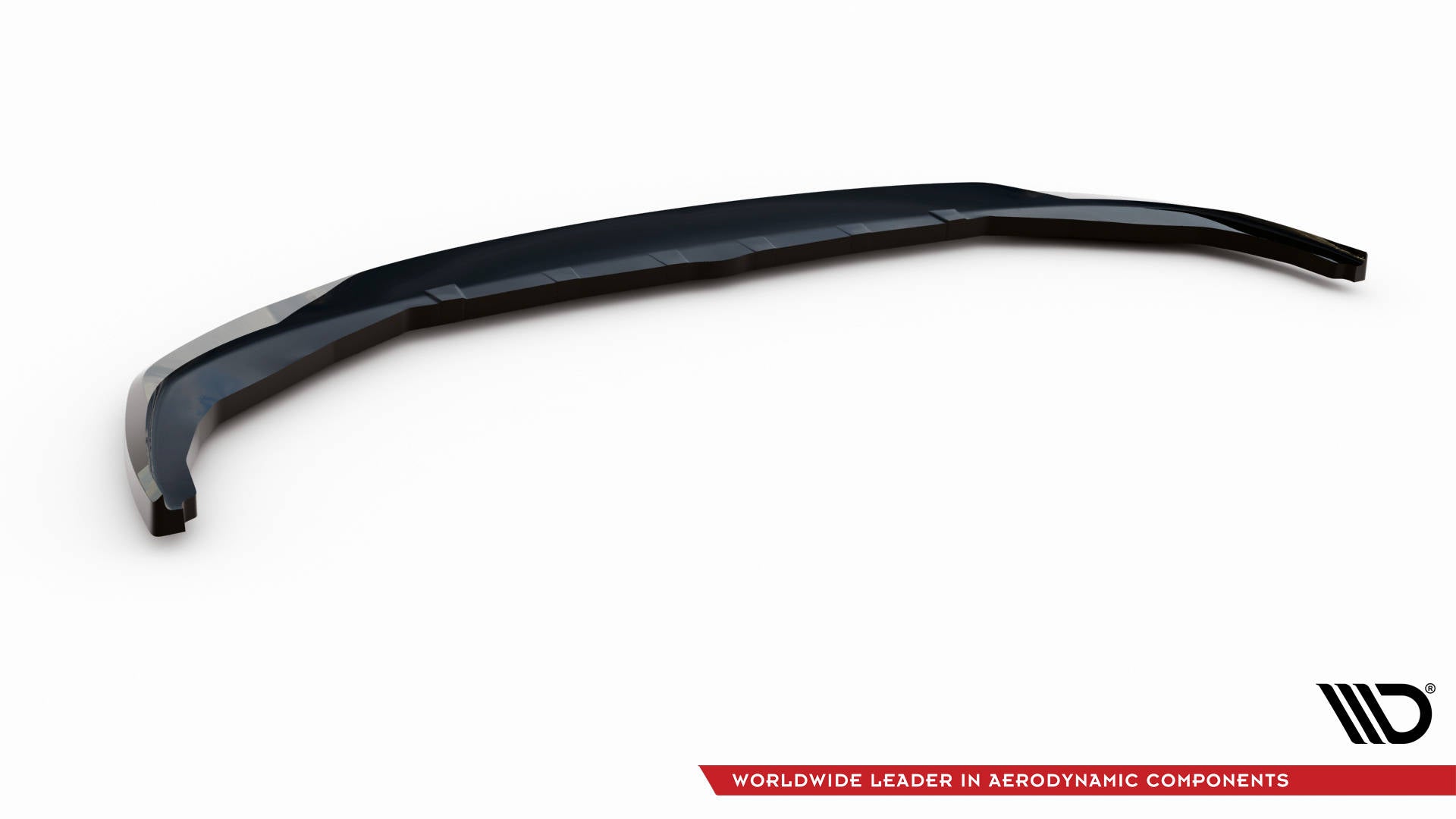 Maxton Design Street+ Spoilerlippe Front Ansatz V.2 passend für BMW 3er M340i / M-Paket G20 / G21 Facelift schwarz Hochglanz