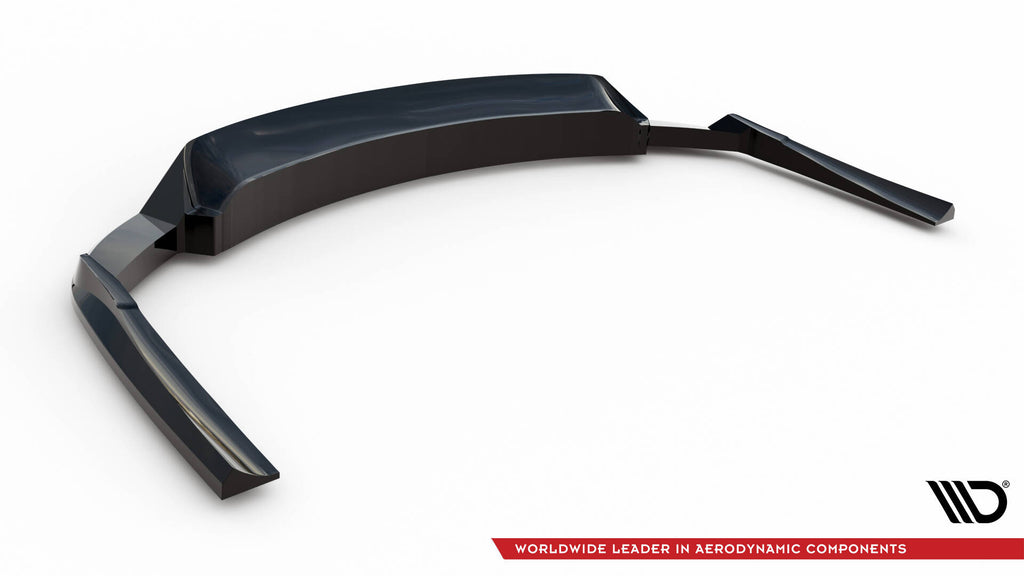 Maxton Design Street+ Mittlerer Diffusor RACE passend für Mercedes-Benz CLA AMG-Line C117 schwarz Hochglanz
