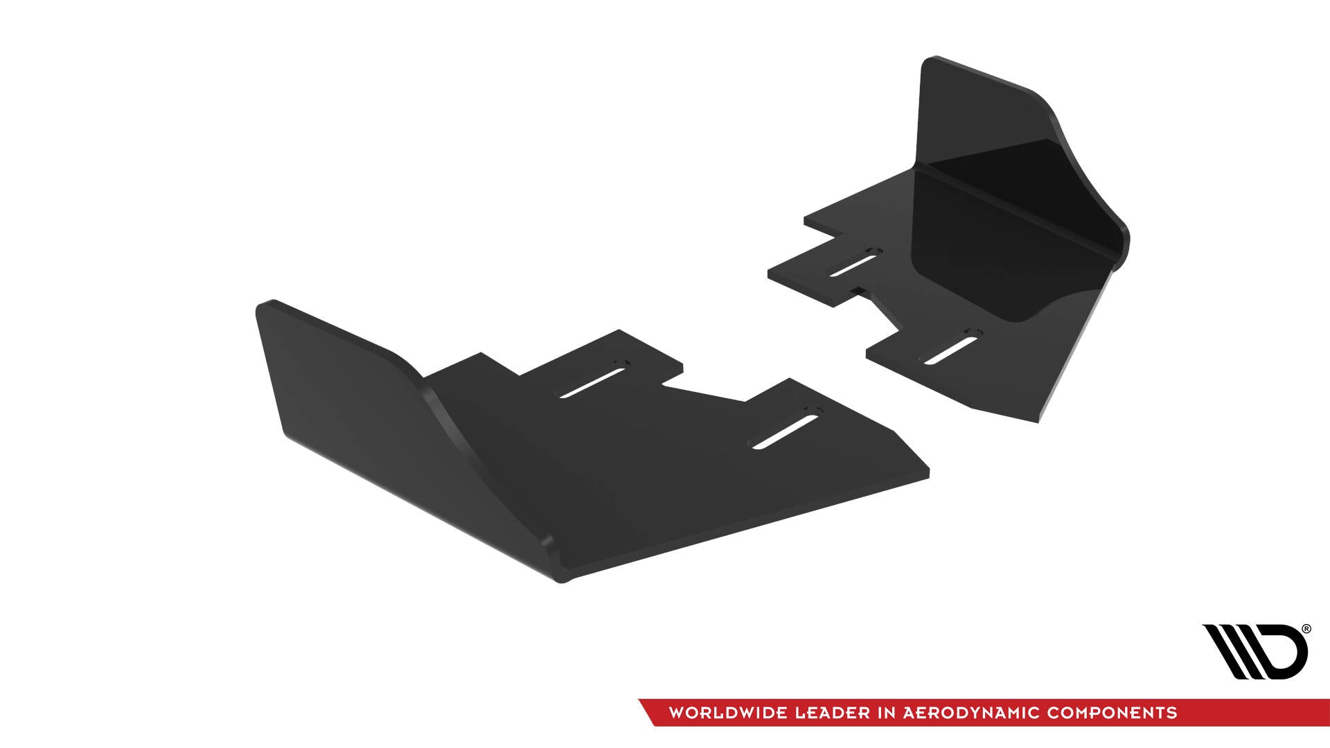 Maxton Design Hintere Seiten Flaps passend für Hyundai Veloster N Mk2 schwarz Hochglanz