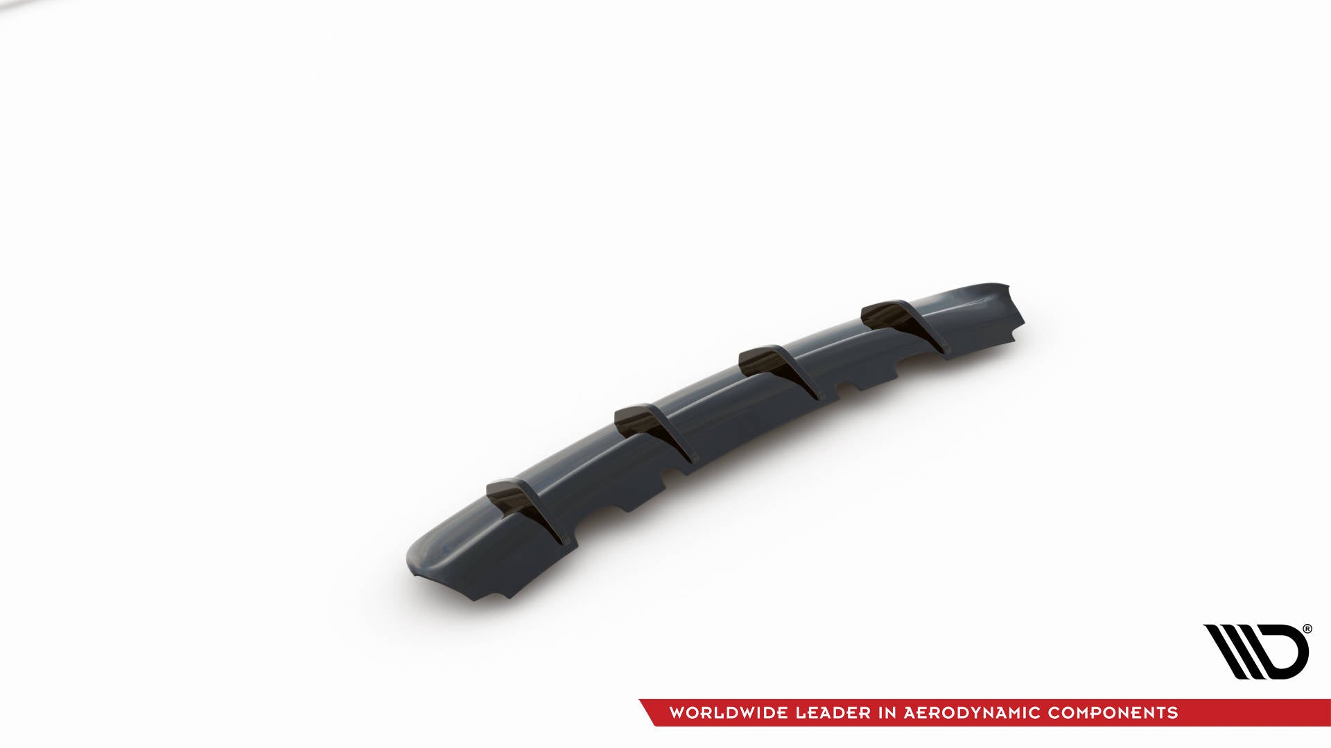 Maxton Design Diffusor Heck Ansatz passend für Ford Mondeo Mk5 schwarz Hochglanz