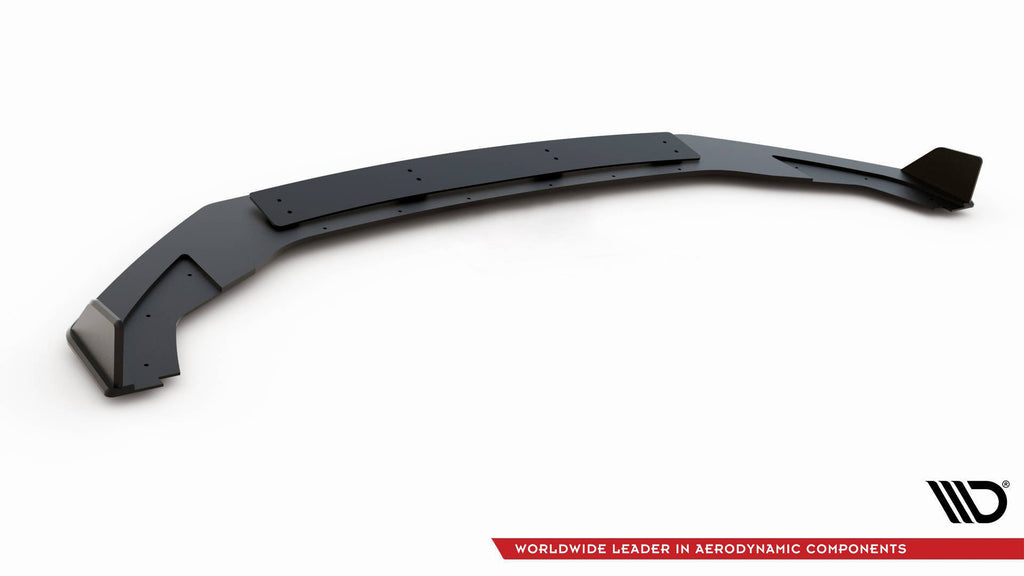Maxton Design Street Pro Street+ Spoilerlippe Front Ansatz V.2 passend für VW Golf R / R-Line Mk7 Facelift