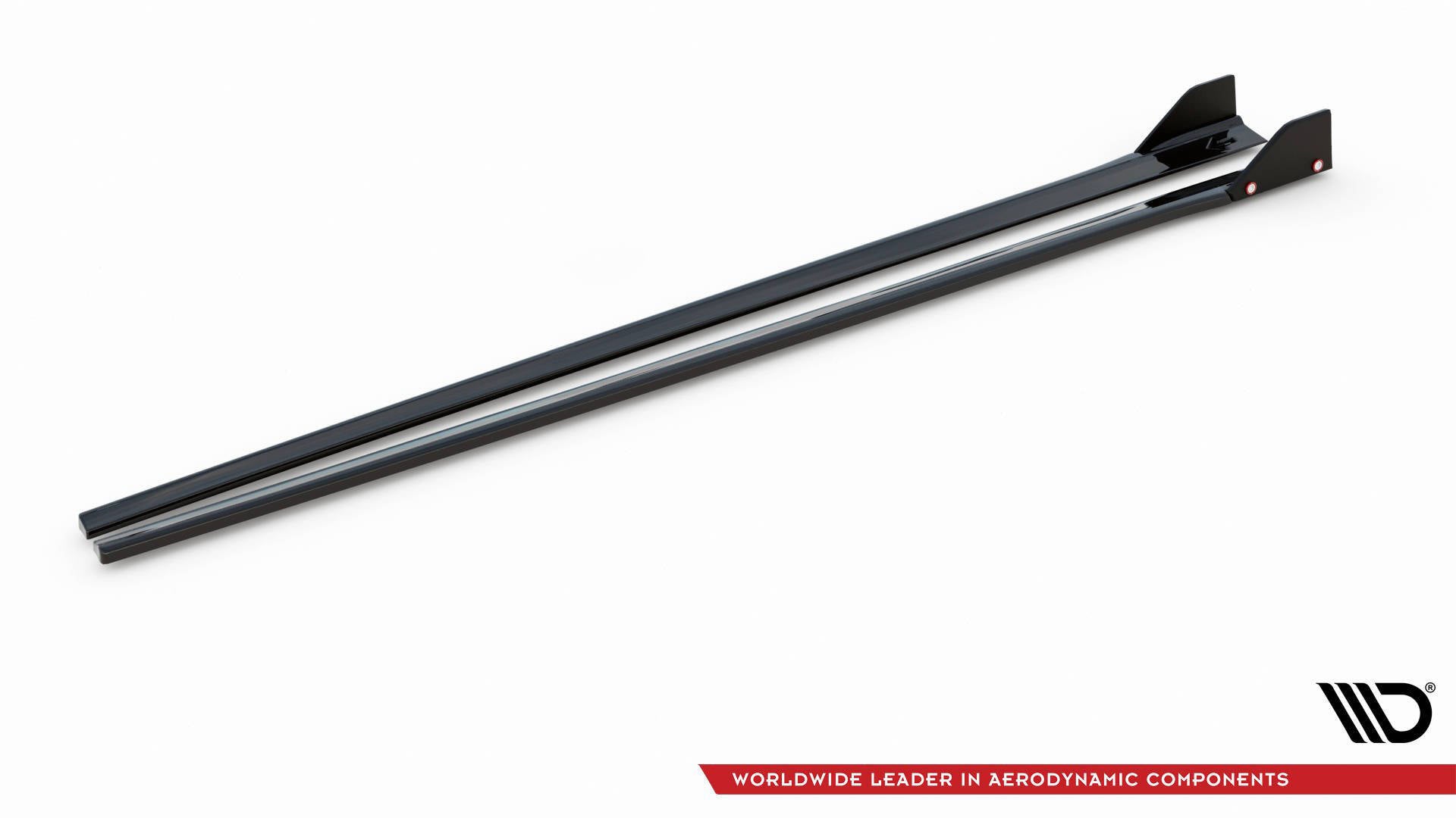 Maxton Design Street+ Seitenschweller Leisten passend für V.5 + Flaps Hyundai I30 N / N-Line Hatchback / Fastback Mk3 / Mk3 Facelift