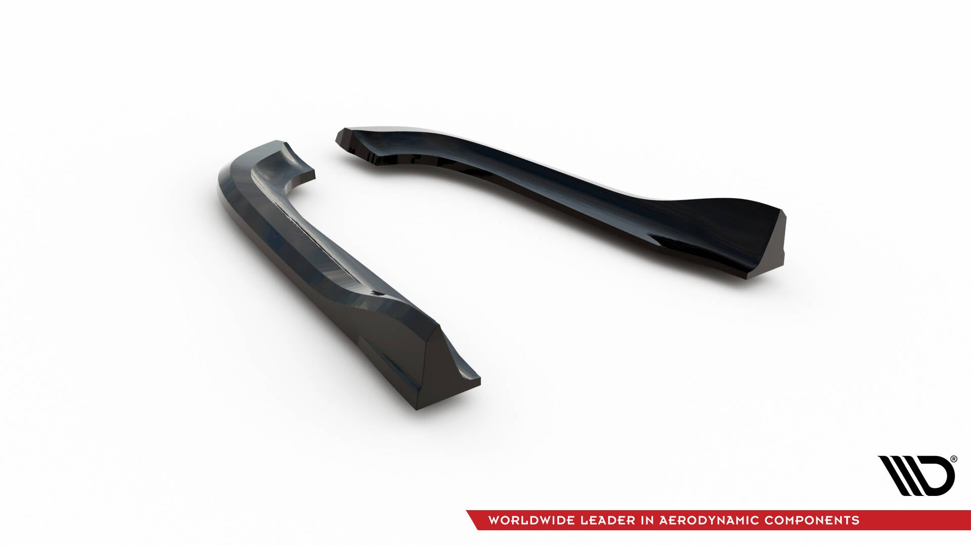 Maxton Design Heck Ansatz Flaps Diffusor passend für Chrysler 300 Mk2 schwarz Hochglanz