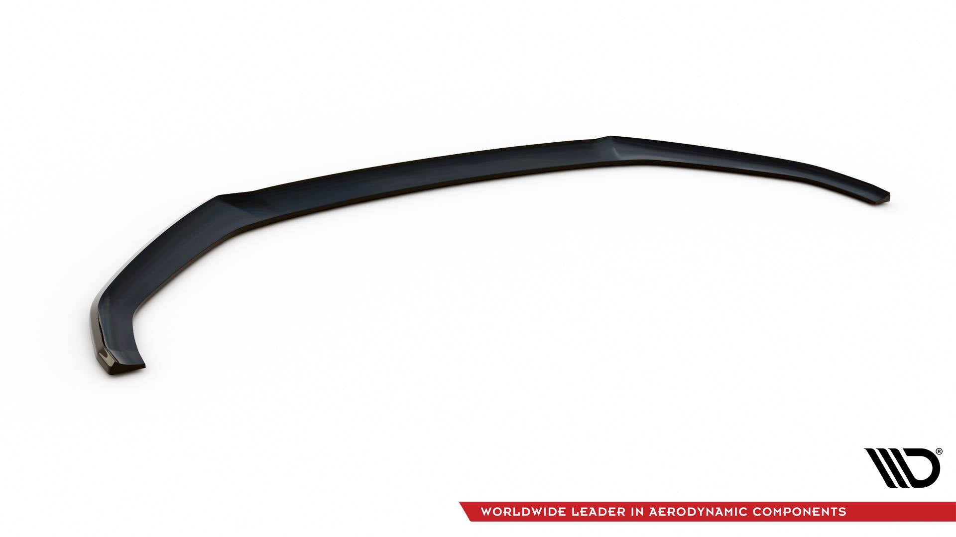 Maxton Design Street+ Spoilerlippe Front Ansatz V.2 passend für Audi S5 / A5 S-Line F5 Coupe / Sportback schwarz Hochglanz