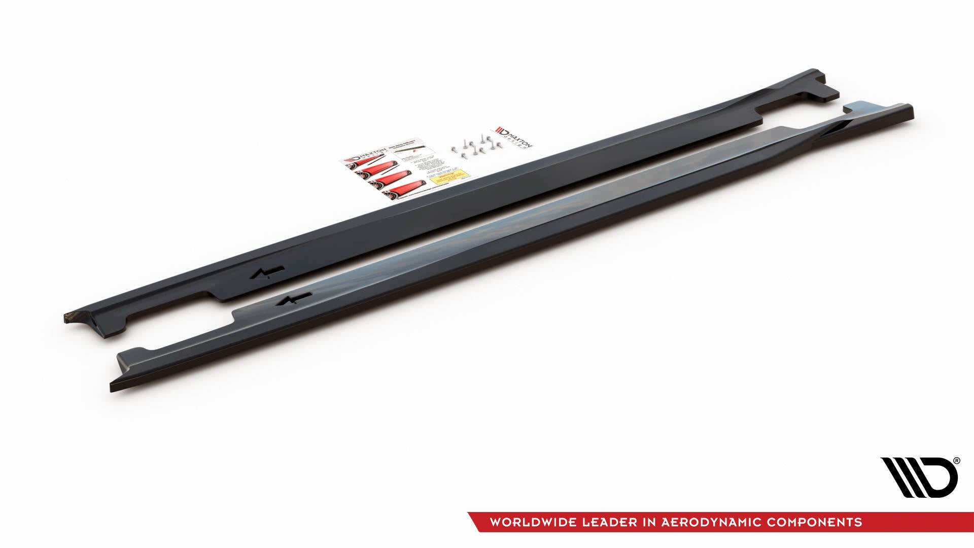 Maxton Design Street+ Seitenschweller Leisten passend für Kia XCeed Mk1 schwarz Hochglanz